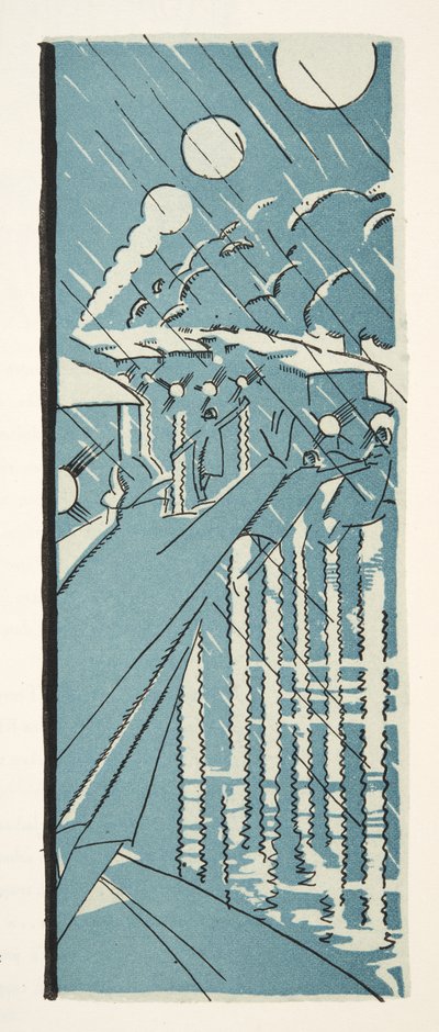 Illustrasjon fra Styl, utg. 1922 (sjablongtrykk) av German School