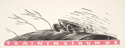 Illustrasjon fra Styl, pub.1922 (pochoir-trykk) av German School