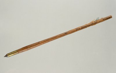 Individuell armbrøstbolt tilhørende prins Otto von Hesse, 1615 (tre) (se også 312140-312142) av German School