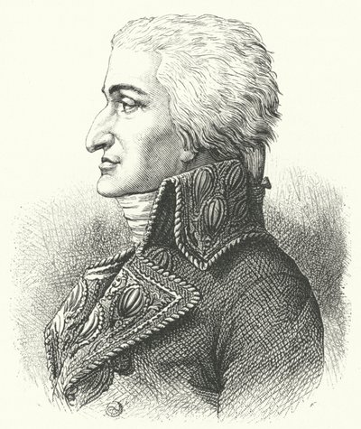 Jean Jacques Regis de Cambaceres , fransk advokat og statsmann som var en av hovedforfatterne av Napoleonskoden (gravering) av German School