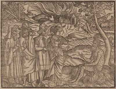 Jobb dekket med koker ca. 1525 (tresnitt) av German School