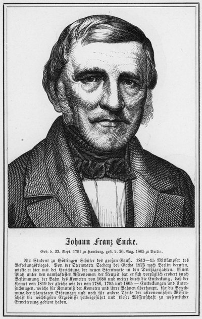 Johann Franz Encke (gravering) av German School