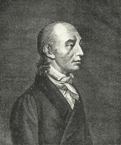 Johann Heinrich Voss , tysk klassisist og poet (gravering) av German School