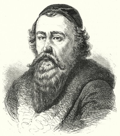 John Amos Comenius , moravisk filosof og teolog (gravering) av German School