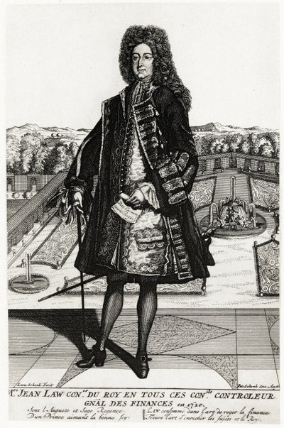 John Law fra Lauriston av German School