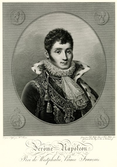 Jerome Bonaparte, 1884-90 av German School
