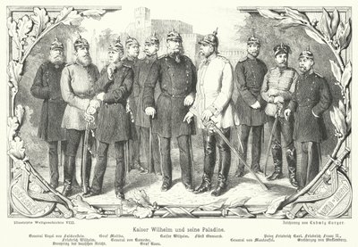 Kaiser Wilhelm II og hans paladiner av German School