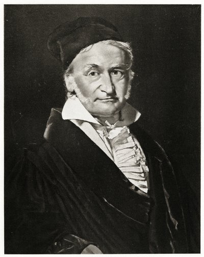 Karl Friedrich Gauss, 1884-90 (fototype) av German School