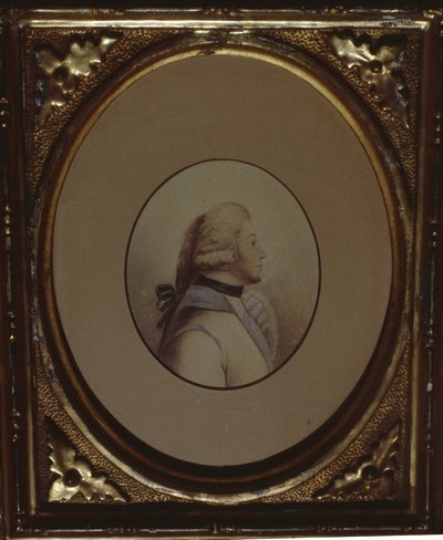 Karl Wilhelm Ferdinand von Bismarck, (wc på papir) av German School