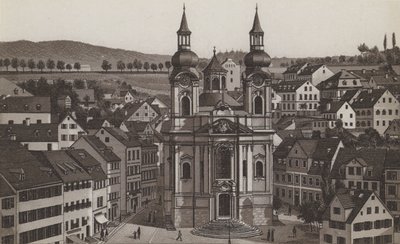 katolske kirke (litho) av German School