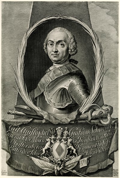Kurt Christoph Graf von Schwerin av German School