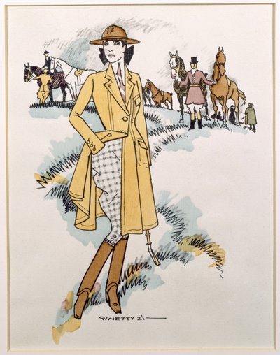 Dameklær til hest av German School