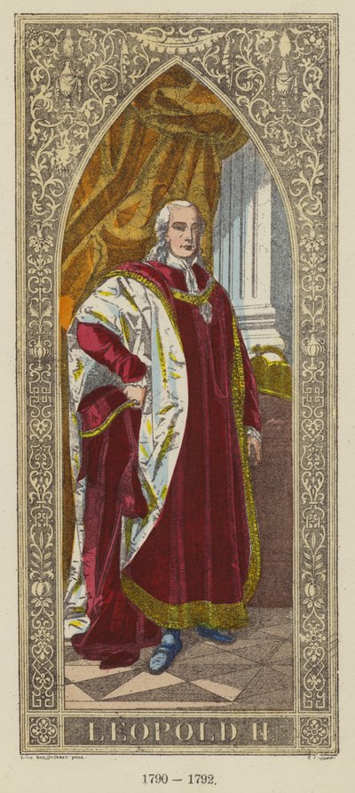 Leopold II, 1790-1792 av German School