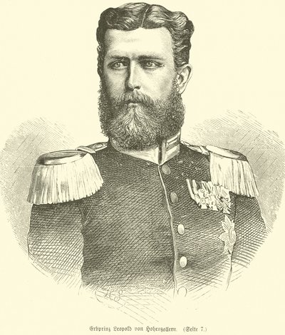 Leopold, prins av Hohenzollern av German School