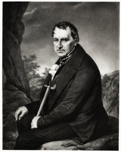Leopold von Buch av German School