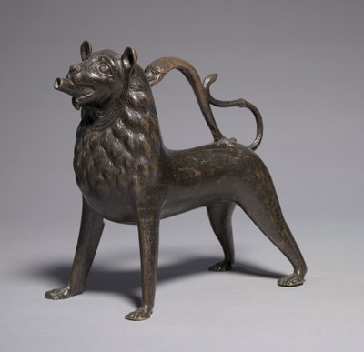 Lion Aquamanile, 1200-50 av German School