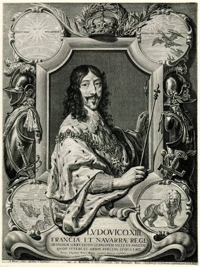 Ludwig XIII. av German School