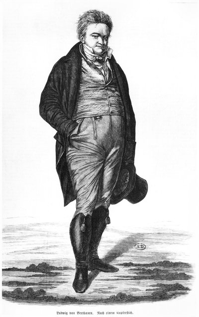 Ludwig van Beethoven (1770-1827) av German School