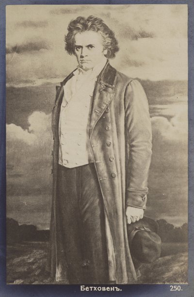 Ludwig van Beethoven , tysk komponist og pianist (1770-1827) av German School