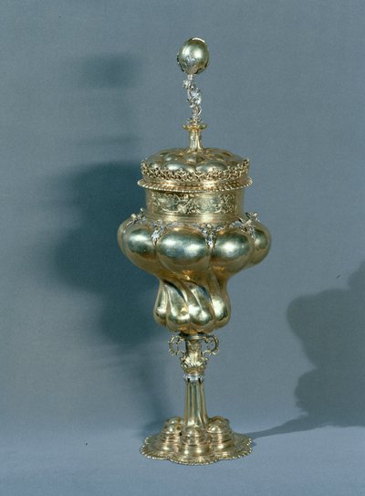 Luther Chalice, (forgylt sølv) av German School