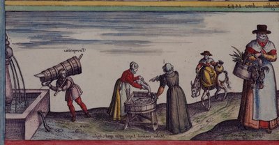 Maps.C.29.e.1 Kvinner som skjærer fisk, fra 