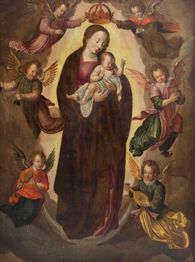 Maria Dronning ca. 1600 av German School