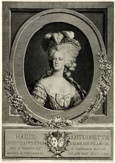 Marie Antoinette av German School