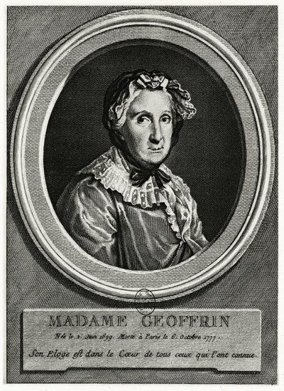 Marie Therese Geoffrin av German School