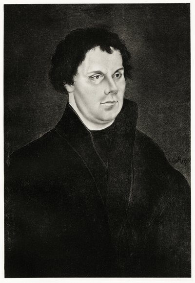 Martin Luther, 1884-90 (fototype) av German School