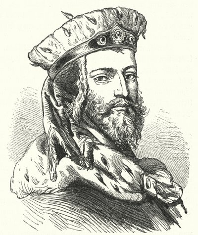 Maurice, kurfyrst av Sachsen (gravering) av German School