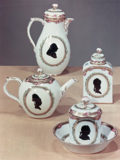 Meissen teservice (porselen) av German School