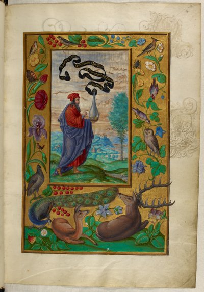Ms Harley 3469, f.2 Filosof med kolbe, den første avhandlingen, fra 'Splendor Solis' av Salomon Trismosin av German School