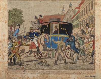 Napoleons eksil til øya Elba av German School