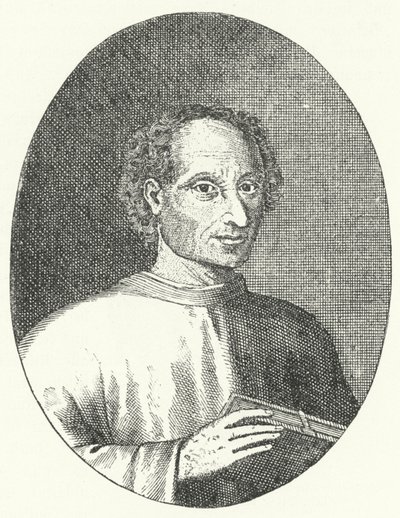 Niccolo Machiavelli , florentinsk politiker og forfatter av German School