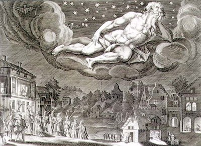 Natt, gravert av Paul Furst (ca. 1605-66) (gravering) av German School