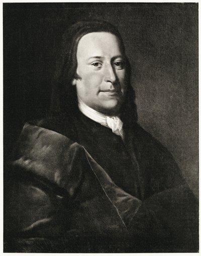 Nikolaus Ludwig Graf von Zinzendorf, 1884-90 (fototype) av German School