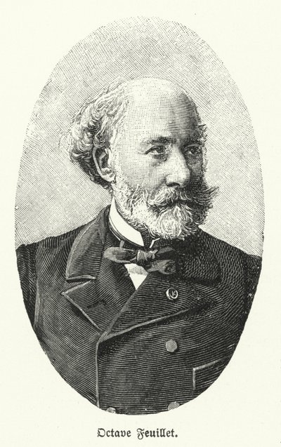 Octave Feuillet , fransk romanforfatter og dramatiker (litho) av German School