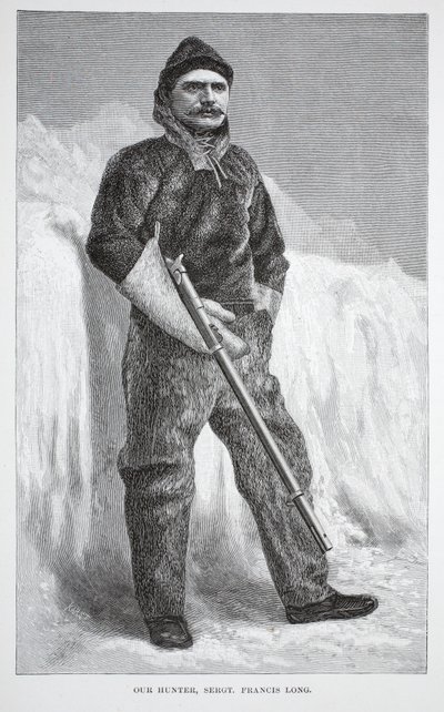Vår jeger, sersjant Francis Long, pub. London 1886 av German School