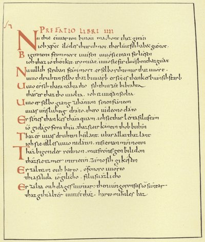 Side av parafrasen de lEvangile av German School