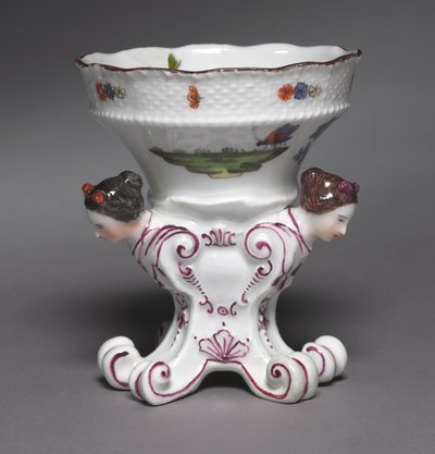 Saltpar fra Sulkowsky Service, produsent Meissen Porselensfabrikk, Tyskland, 1735-1756 av German School
