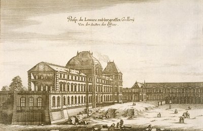 Louvre-palasset av German School