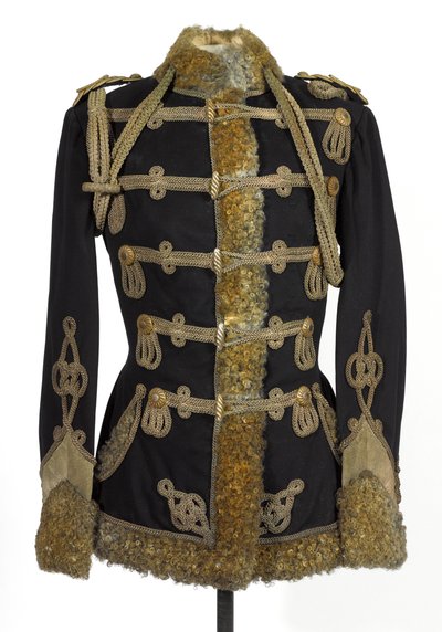 Pelisse, 3rd Zieten Hussars, HRH The Duke of Connaught, før 1914 (pelisse) av German School