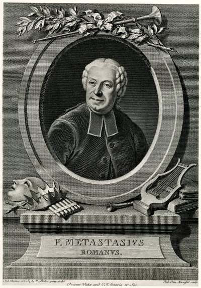 Pietro Metastasio av German School