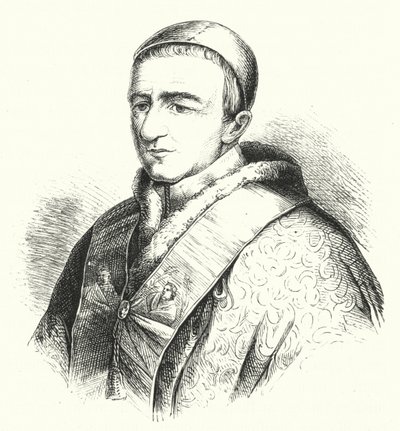 Pave Gregor XVI (gravering) av German School