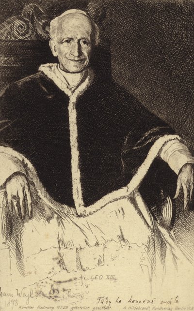 Pave Leo XIII av German School