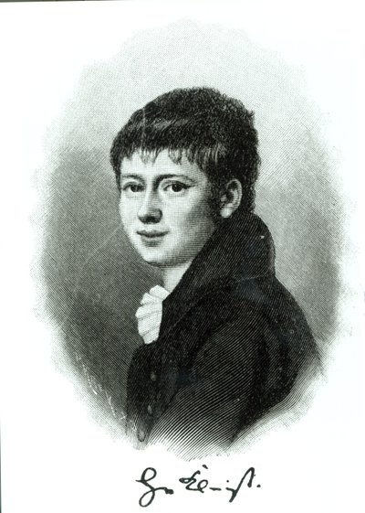 Portrett av Heinrich von Kleist som barn av German School