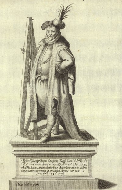 Portrett av Tycho Brahe av German School