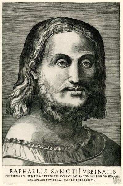 Raphael Santi fra Urbino av German School