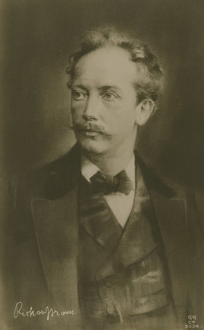 Richard Strauss , tysk komponist (gravyr) av German School