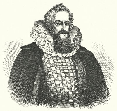 Robert Devereux, andre jarl av Essex (gravering) av German School